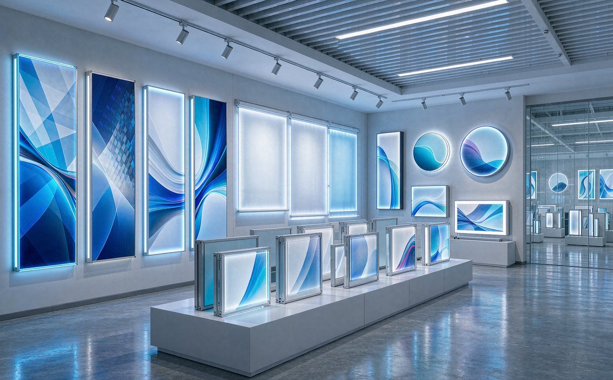 武汉磁吸发光文化墙厂家 展厅产品展示